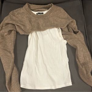 Zara combination top